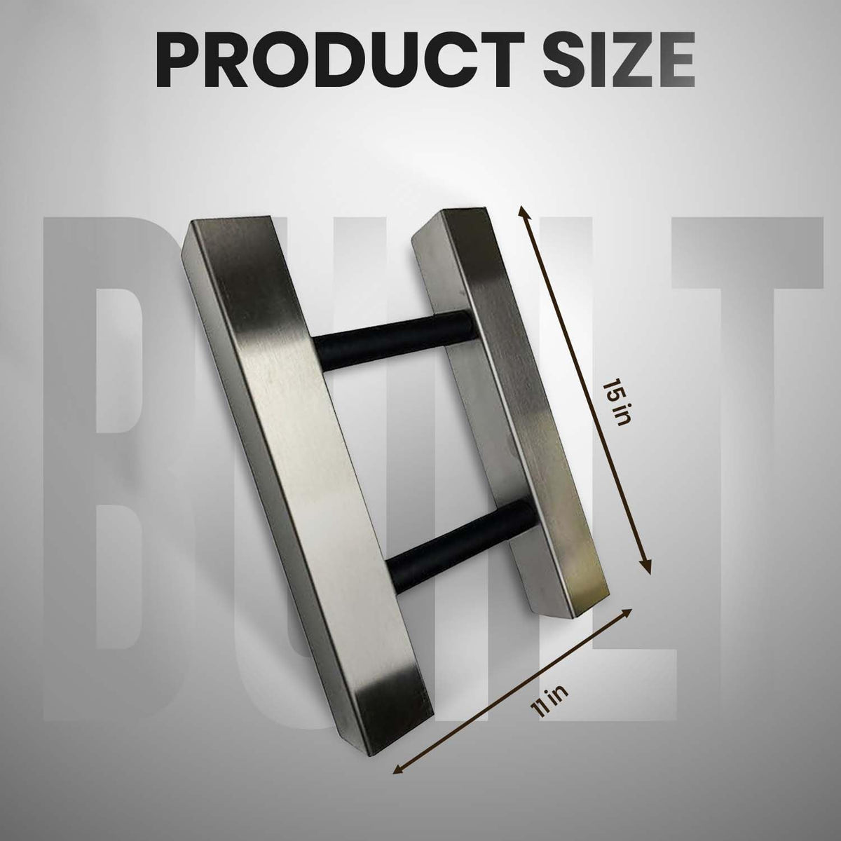 Rattleware Stainless Steel Knock Chute 15″×11″ – Heavy-Duty, Double-Sided Espresso Grounds Chute for Slim Jim Trash Can