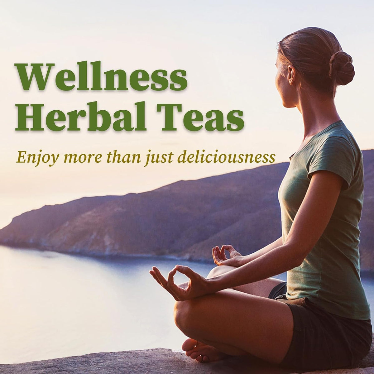 FullChea - Mugwort Tea Bags, 40 Count, Dried Mugwort Leaves | 100% pure mugwort leaf herbal tea, naturally rich in antioxidants, caffeine-free and easy to brew hot or iced