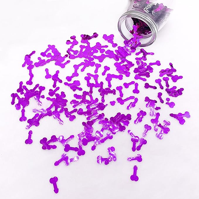 1 Pack Colorful Glitter Confetti Cute Sprinkle Party Table Decoration for Confetti Cannon Celebration Wedding Engagement Supplies Set H4