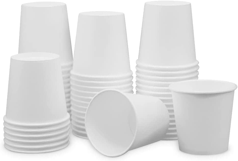 Paper Cups 4 oz 1000 Pack for Coffee & Espresso, Bulk 1000 Count for Home, Office, Restaurants & Parties