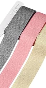 BEEFLYING 3 Styles Wire Edged Ribbons for Gift Wrapping, 25~28mm×2.7m Fabric Ribbons for Wedding Party Decoration Hair Bows Flower Bounquet Sewing and Craft, 9 Yards
