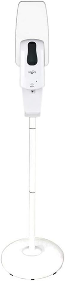 Zogics Touch-Free Automatic Foaming Hand Sanitizer Dispenser with Floor Stand (White)