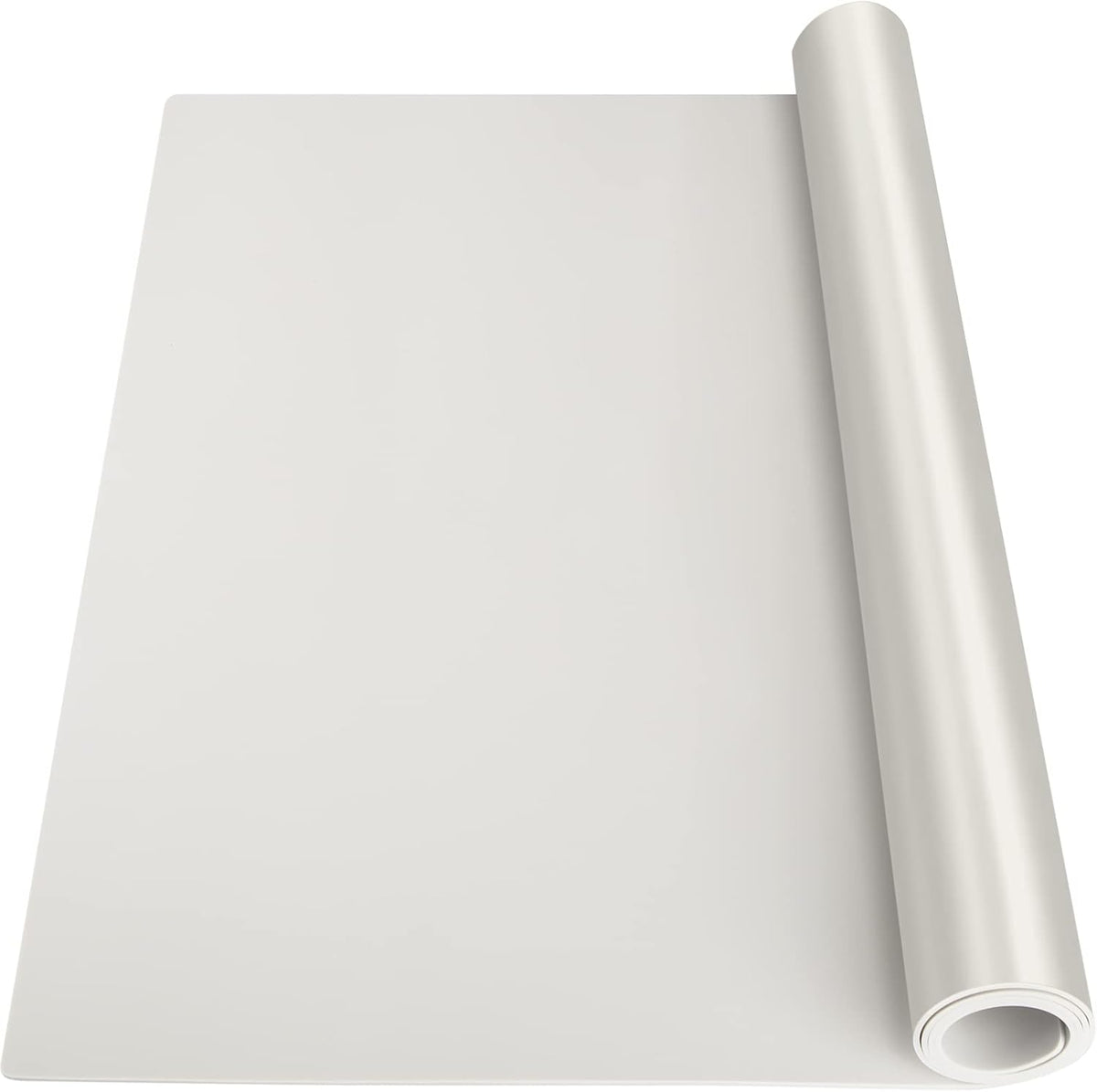 Silicone Mats for Kitchen Counter, Nonslip Silicone Mats for Crafts Countertop Protector Heat Resistant Mat (78.7” x 24” x 0.08”, Beige)
