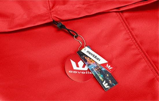 Eevelle Meridian Patio BBQ Grill Cover for Outdoor Grill - Marine Grade Fabric - Durable - Waterproof Covers - All-Weather Protection Barbeque Gas Grill Cover – (48" H x 58" W x 24" D, Red)