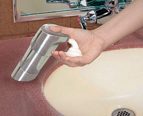 TOPFILL™ Manual Counter Mount Dispenser, Refills from Above The Counter, Chrome Finish, Kutol #9930CHR, Sold one Each