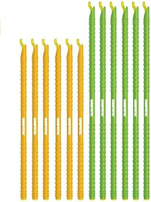 Gripstic Bag Sealer - Reusable Chip Bag Clips. Patented. Airtight & Waterproof Seal on Food Storage Bags, Kids Snacks & More. Near Zero Waste