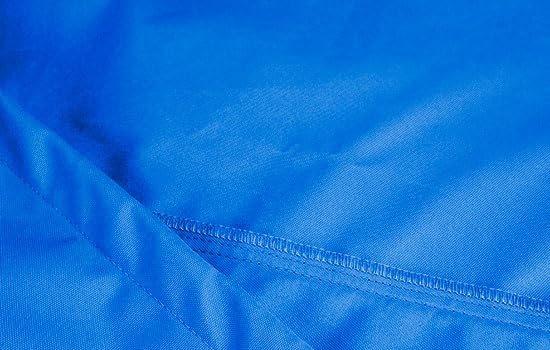 Eevelle Meridian Patio Oval Table Set Cover with Marine Grade Fabric - Outdoor Table Cover - Furniture Set Covers for Dining Table - Easy to Install - (30"H x 118"L x 68"W, Royal Blue)