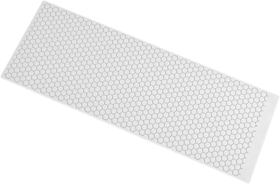 mostsom 3D Hollow Out Lace Mold Honey Shape Cake Mold Decorative Lace Mat Sugar Craft Silicone Pad Honeycomb Fondant Moulds Decorating Tools Baking