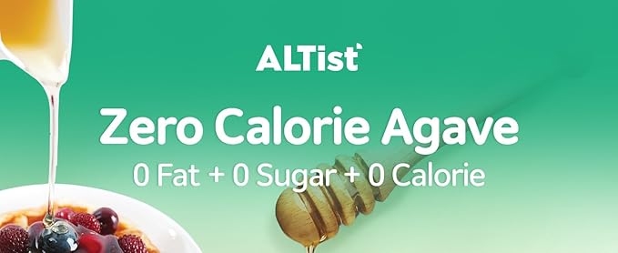 ALTist Allulose Syrup Sweetener – Zero Calorie Liquid Sugar Alternative, Keto, Vegan, Non-GMO, Plant-Based, 1:1 Sugar Replacement, No Net Carbs