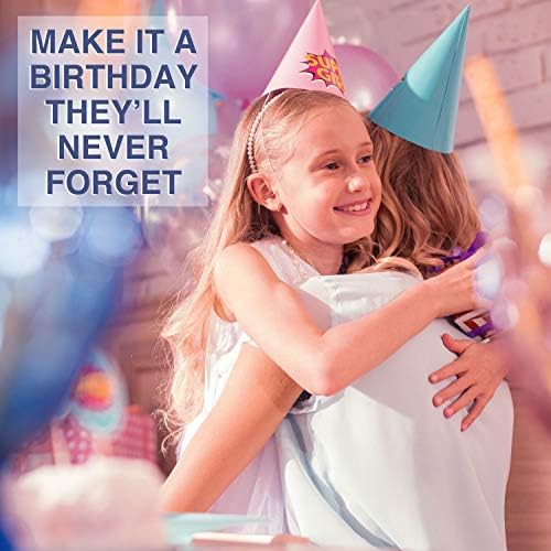 25 Kids Birthday Invitations Girl Carnival Theme Party Invites for Girls