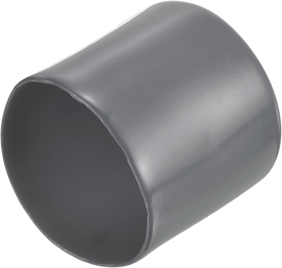 uxcell 20pcs Rubber End Caps 36mm ID Vinyl Round Tube Bolt Cap Cover Thread Protectors Dark Grey