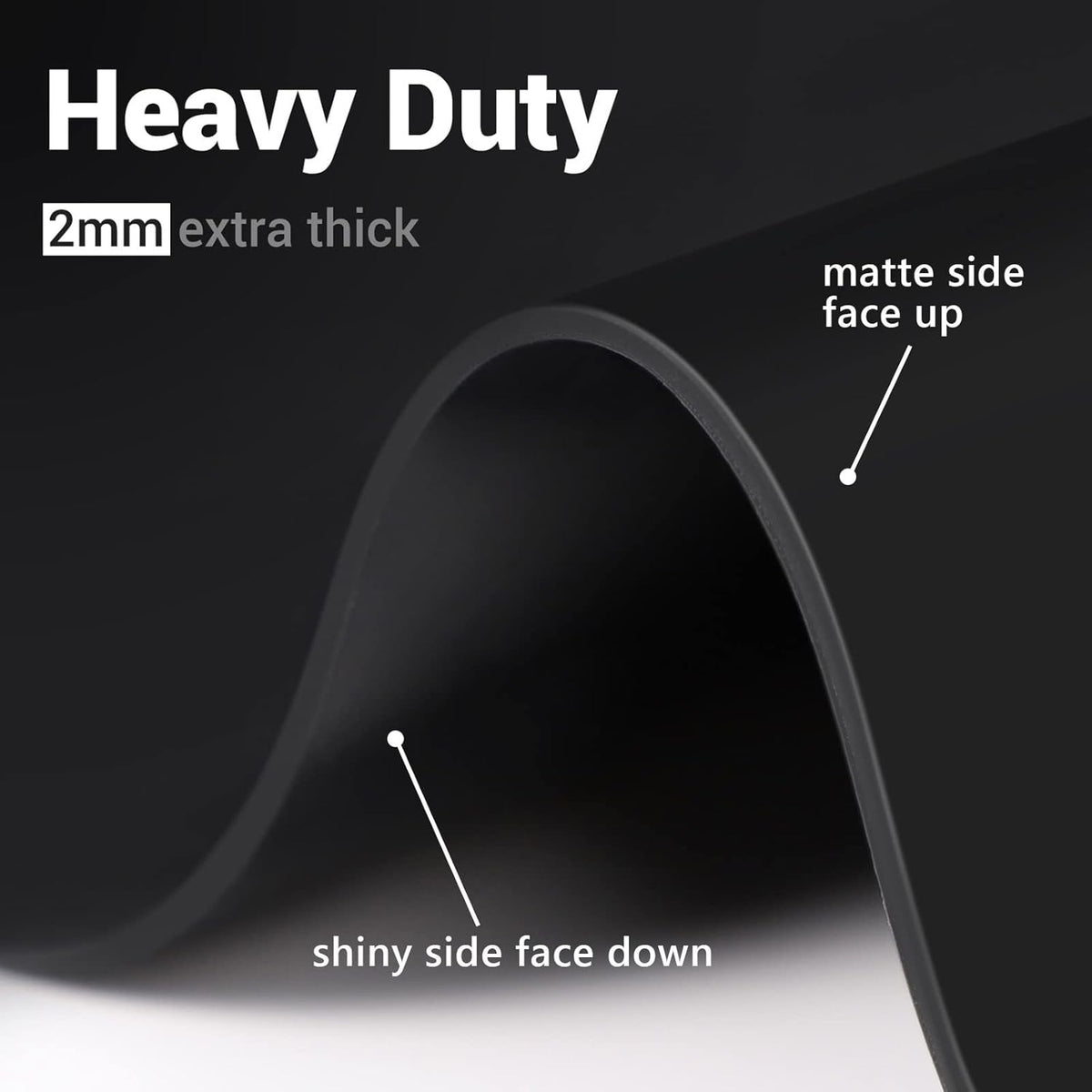 Ewen 35.6x23.5 Inch Extra Large Silicone Mats for Kitchen Counter, 2MM Thick Heat Resistant Coffee Mat Bar Mat