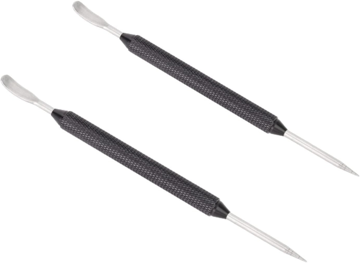 2PCS Latte Art Pen, Stainless Steel Latte Art Tools 2 Ends Coffee Art Pen Latte Pen Coffee Pull Needle Coffee Fancy Stitch Barista Tool Coffee Art