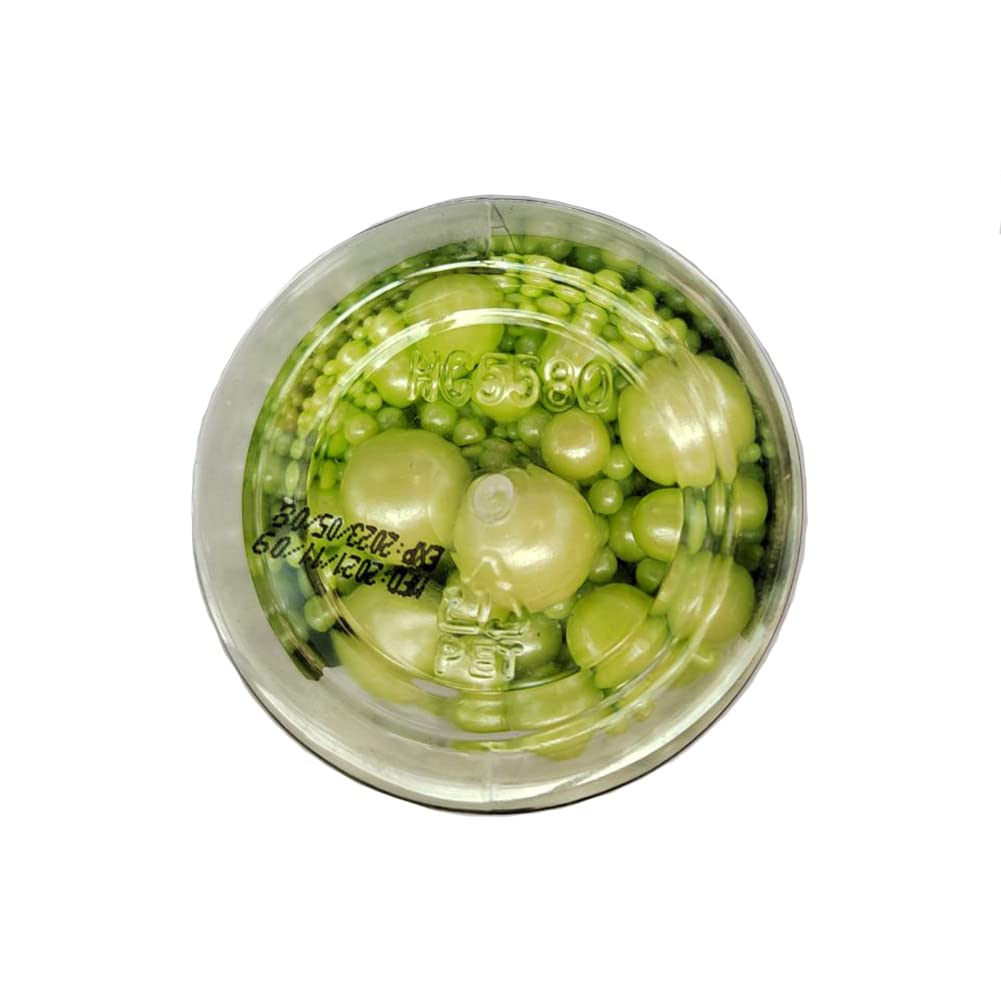 Edible Green Sugar Pearls Candy Sprinkles 120G/ 4.23Ounce Baking Cake Sprinkles Cupcake and Cake Topper Cookie Decorations Wedding Party Valentines