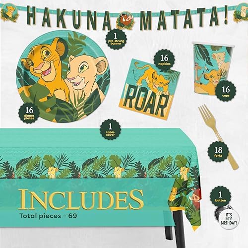Lion King Birthday Decorations or Baby Shower Decorations for Party