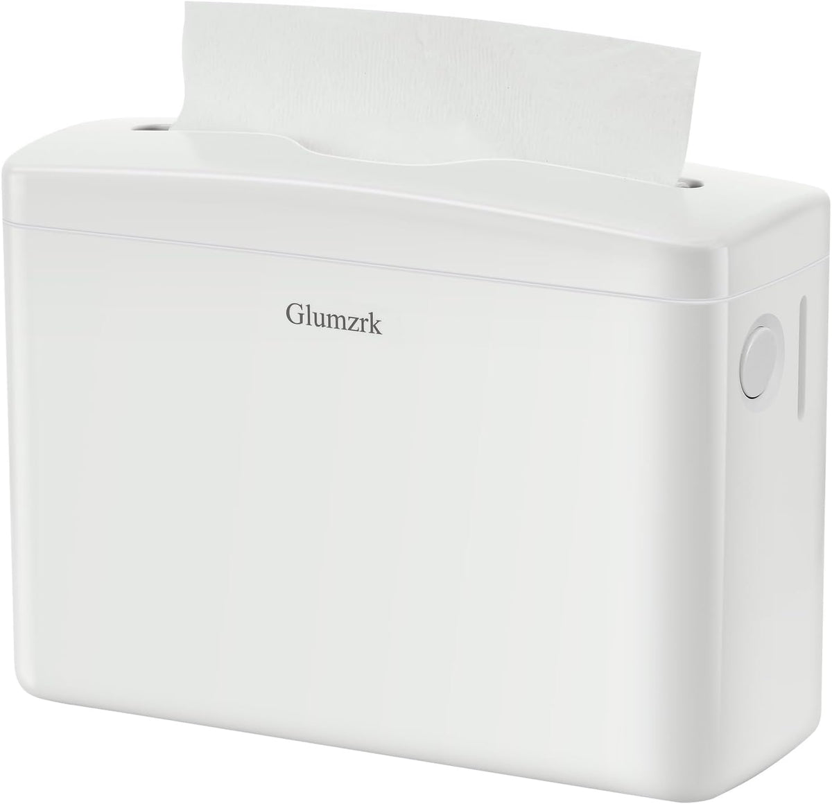 Countertop Paper Towel Dispenser Universal Fit for Multifold, Z-Fold Trifold Hand Towels, Commercial Napkin Dispenser for Bathroom Home Kitchen Toilet ABS Paper Towel Holder, White