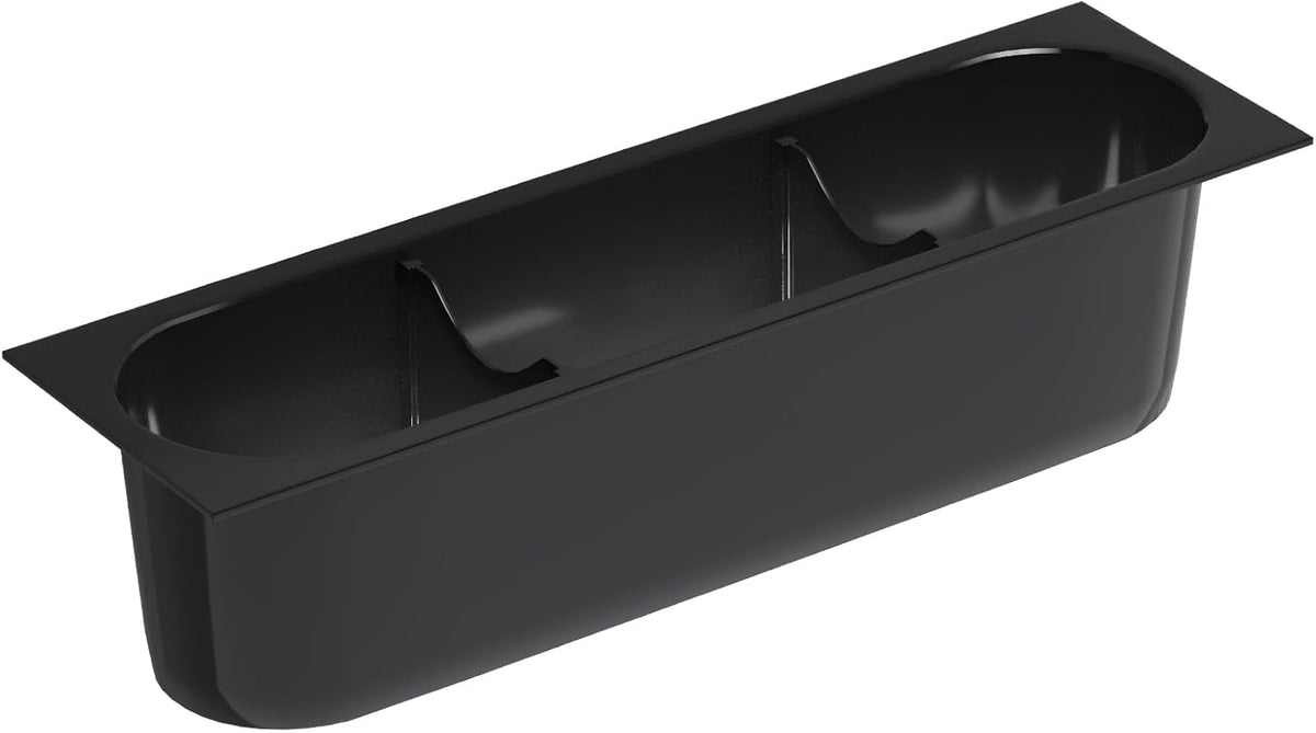 16 in. x 5.5 in. Plastic Bottle Holder for Ice Bins. Holds 3 Bottles