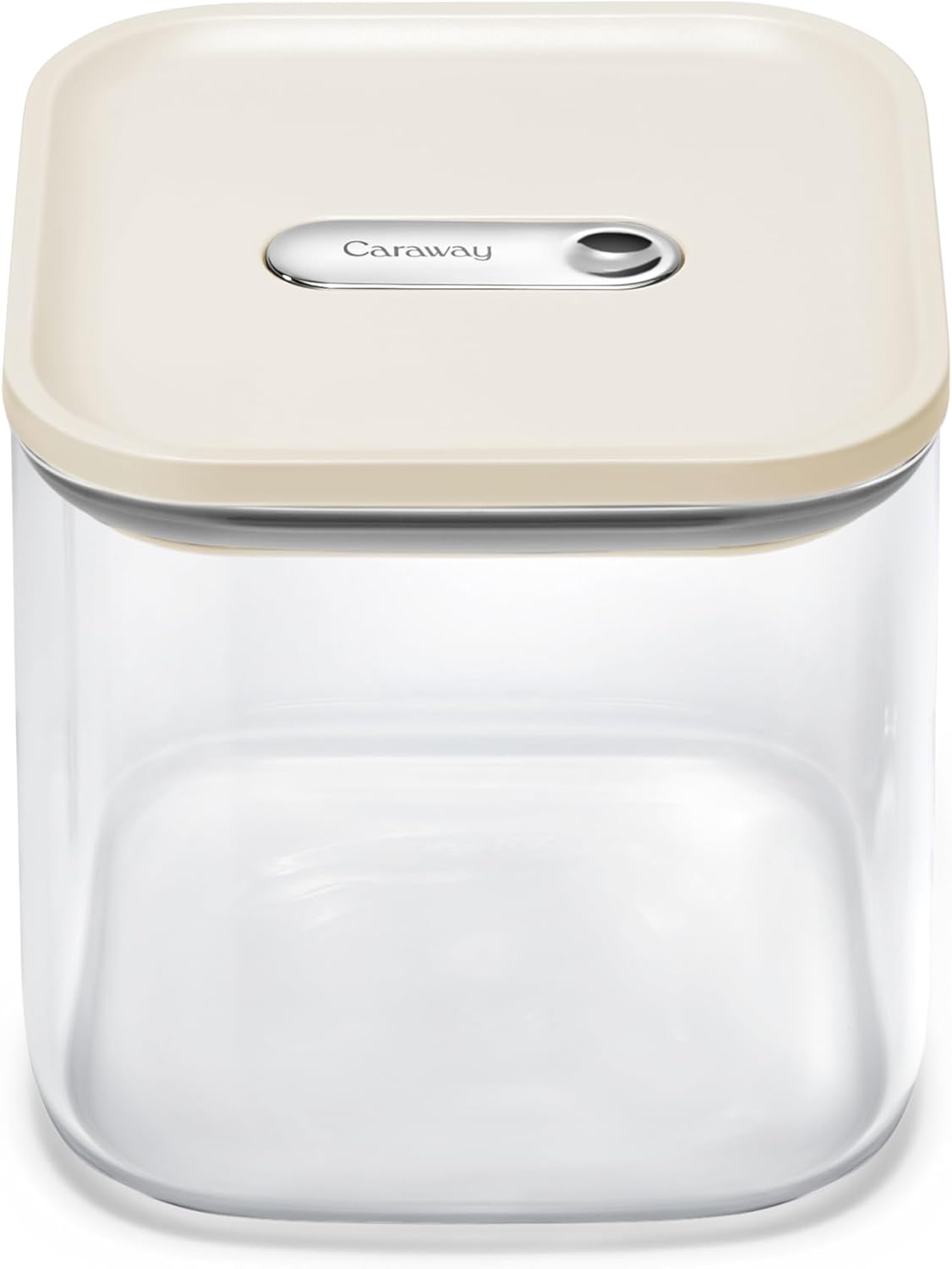 Caraway 2.5qt Glass Airtight Food Storage Container with Lid – Non-Toxic, BPA-Free Kitchen Storage Container – Stackable