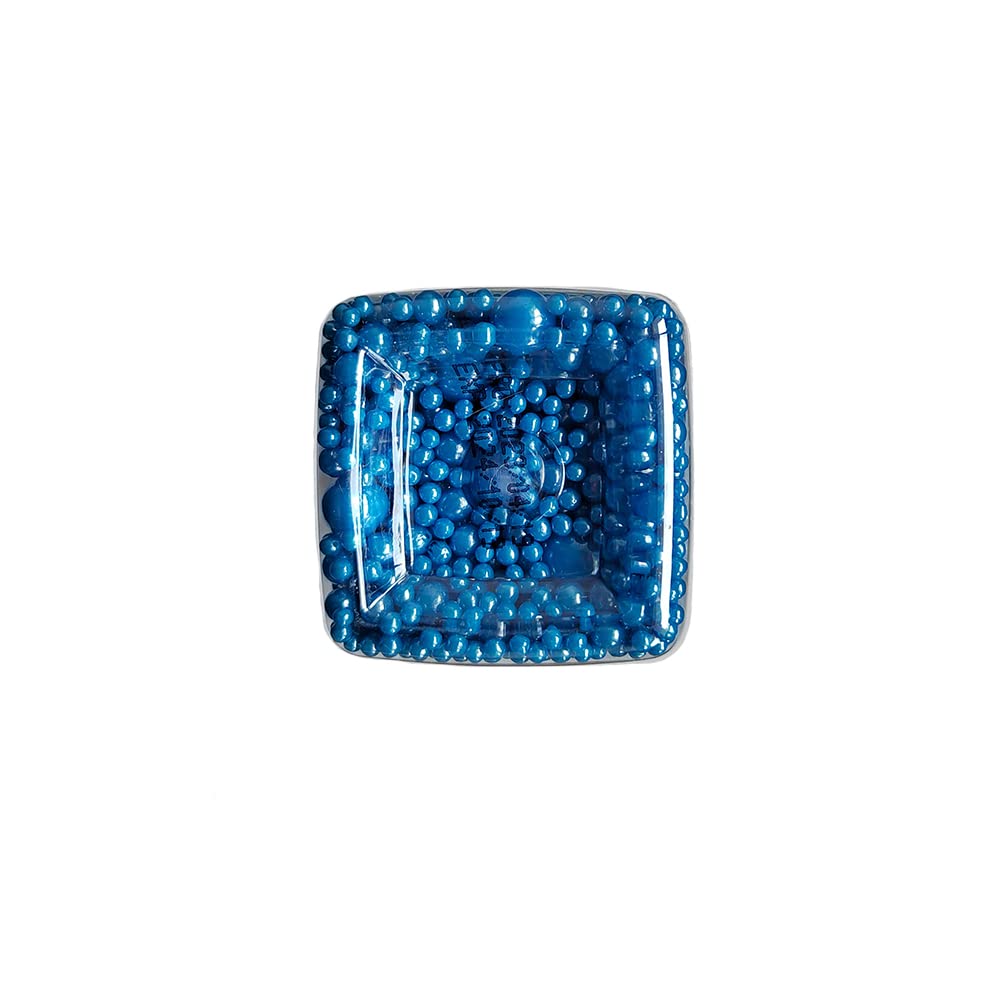 Edible Royal Blue Sugar Pearls Candy Sprinkles 120G/ 4.23Ounce Baking Cake Sprinkles Cupcake and Cake Topper Cookie Decorations Wedding Party