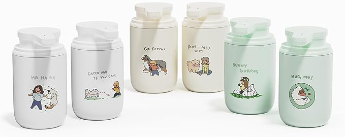 mooas Happy Buddy Artist Edition Automatic Soap Dispenser Ivory (Play with me!)