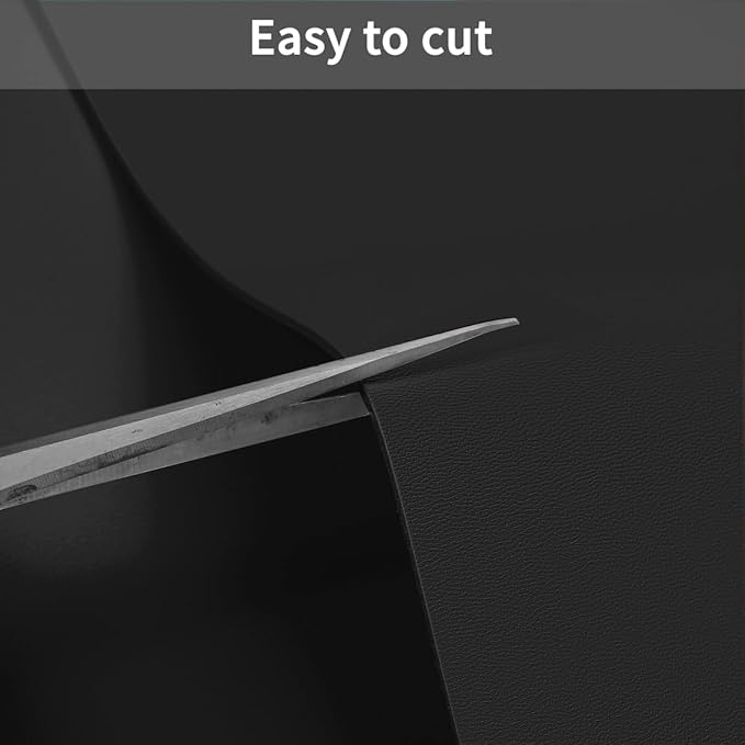 Dresser Protector Mat - 20x78 Inch Waterproof Easy to Clean Can Conceal Flaws Protector The Table Top from Scratches Used for Coffee Table Dresser(Black+Black 20x78)