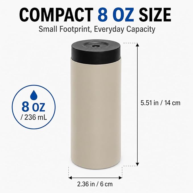 Silicone Dish Soap Dispenser, 8 Oz Refillable Squeeze Bottle, Leakproof for Kitchen Sink, Light Gray