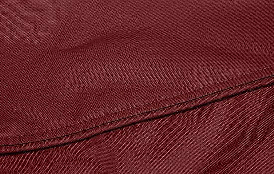 Eevelle Meridian Patio Oval Table Set Cover with Marine Grade Fabric - Outdoor Table Cover - Furniture Set Covers for Dining Table - Easy to Install - (25.5" H x 128" L x 90" W, Burgundy)
