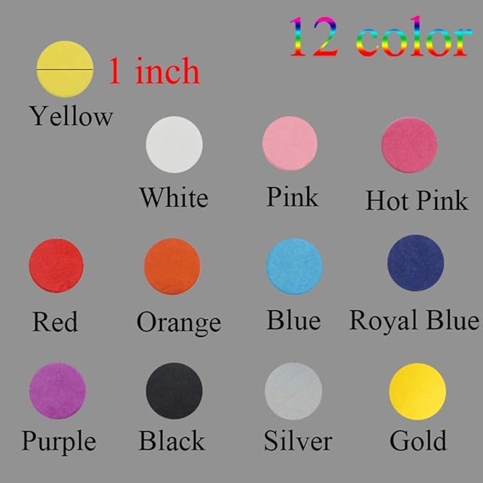 Yellow Confetti 1inch Paper Circle Confetti Filled Balloons or Table Party Decoration 5000 pcs