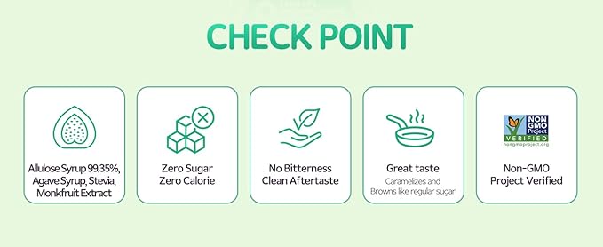 ALTist Allulose Syrup Sweetener – Zero Calorie Liquid Sugar Alternative, Keto, Vegan, Non-GMO, Plant-Based, 1:1 Sugar Replacement, No Net Carbs
