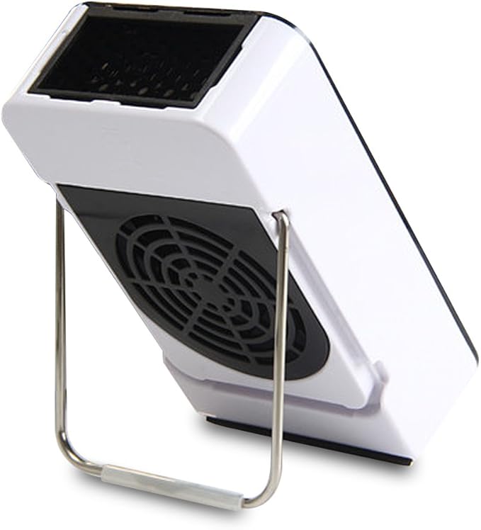 Safety Energy-saving Heater Mini Portable Room Office Desktop Electric Fan Heater Air Warmer Blue