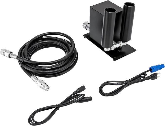 Stage Fog Maker CO2 Jet Smoke Machine 150W CO2 DMX Cannon Air Column CO2 Jet Machine 6 MPa Night Club Bar DJ Party Stage Show Jet Effect Fogger Smoker