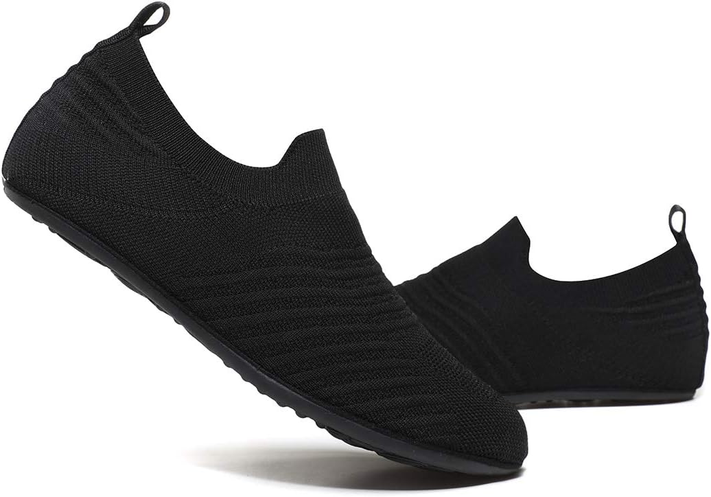 Adult Indoor House Slippers Socks Lightweight Non Slip Grip House Home Shoes for Women Men