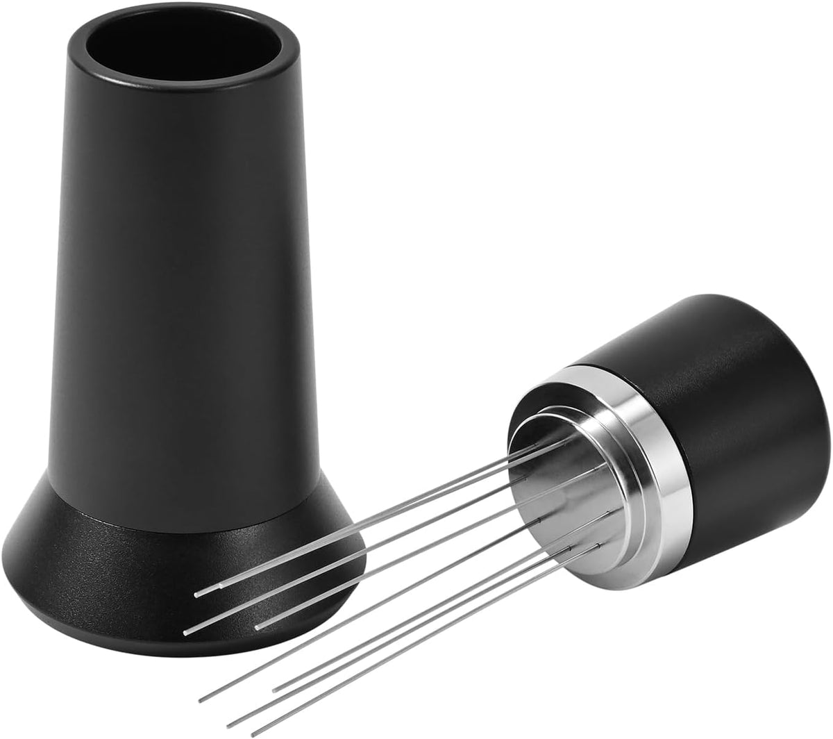Espresso Needle Distribution Tool, WDT Tool Espresso, Stainless Steel 8 Needles Espresso Needle Distributor