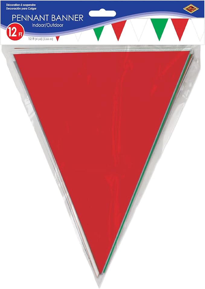 RWG Indoor/Outdoor Pennant Banner Party Accessory (1 count) (1/Pkg)