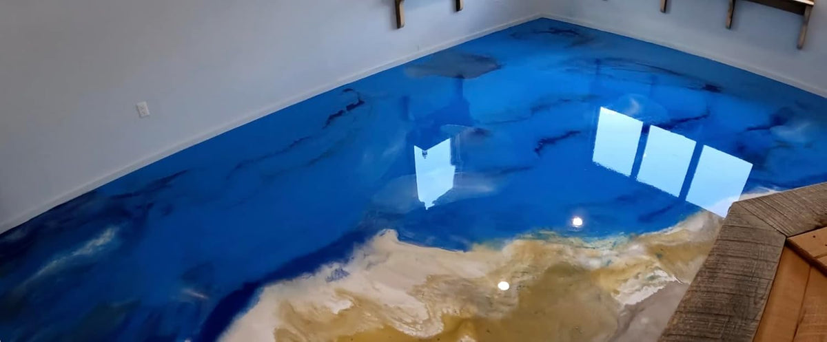 Colored Epoxies Spicy Mix Beige Epoxy Resin for Bar Tops, Table Tops, Wood, Concrete, Epoxy Art & Crafts 1.5 Gallon