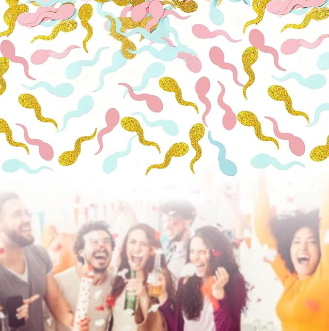 1 Pack Colorful Glitter Party Confetti Cute Sprinkle Party Table Decoration for Confetti Cannon Celebration Wedding Engagement Supplies Set H9