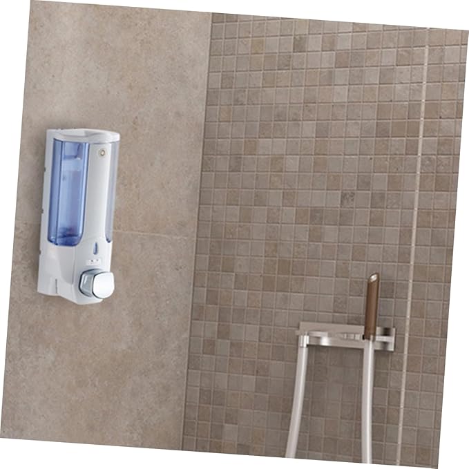 Wall Mounted Foaming Soap Dispenser Easy Install Liquid Soap Pump for Bathroom Kitchen Sink and Shower Non-Leakage Design Window Single
