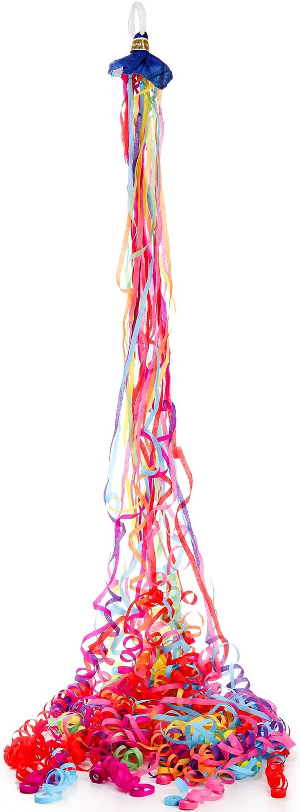 Lawei 30 Pack Throw Streamers, Colorful Hand Throw Confetti Poppers, No Mess Paper Crackers, Romantic Confetti Streamer for Wedding, Birthday, Party, Graduation, Celebrations, Party Favors