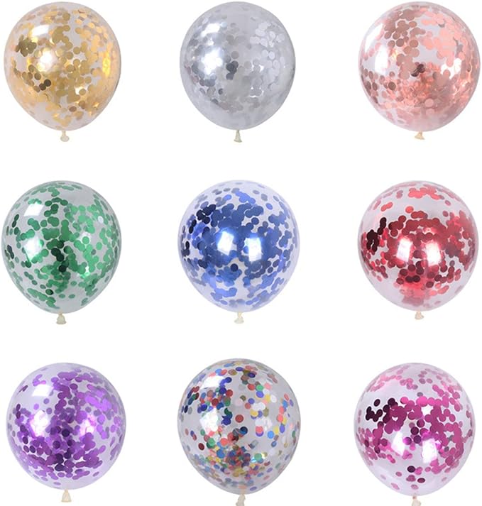 Blue Metallic Shiny Round Confetti 0.6 Inch-Table Sequin Confetti for Party Wedding Decoration(3.52 oz)