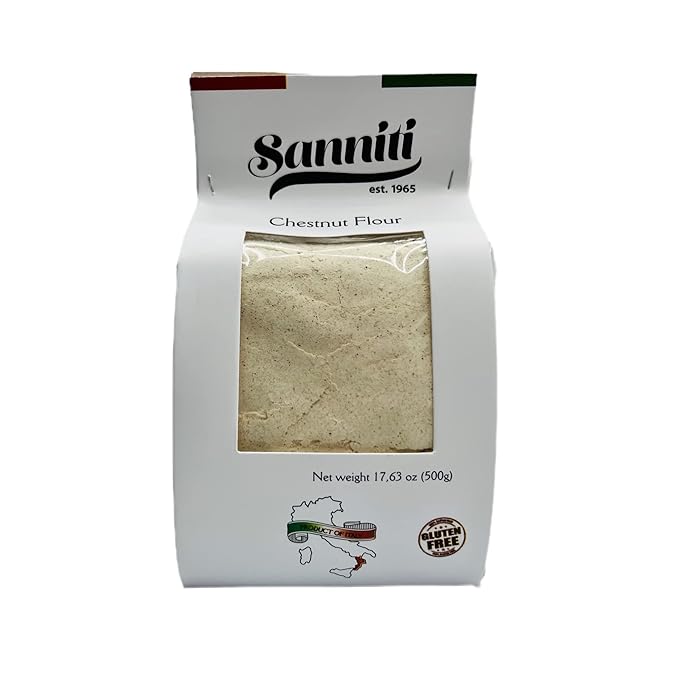 Sanniti Italian Gluten Free Chestnut Flour, 500 grams