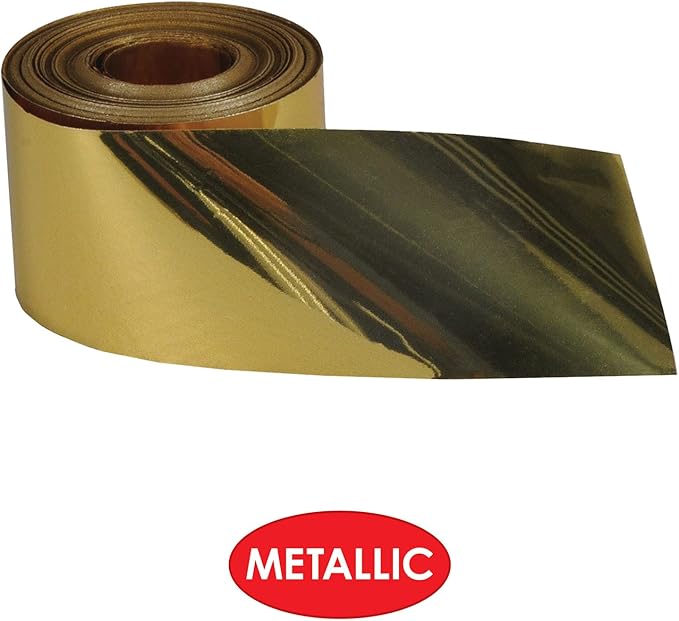 Beistle 2 Piece Indoor Outdoor Metallic Plastic Birthday Streamers For Wedding Receptions, Graduation Parties, New Year's Eve Decorations