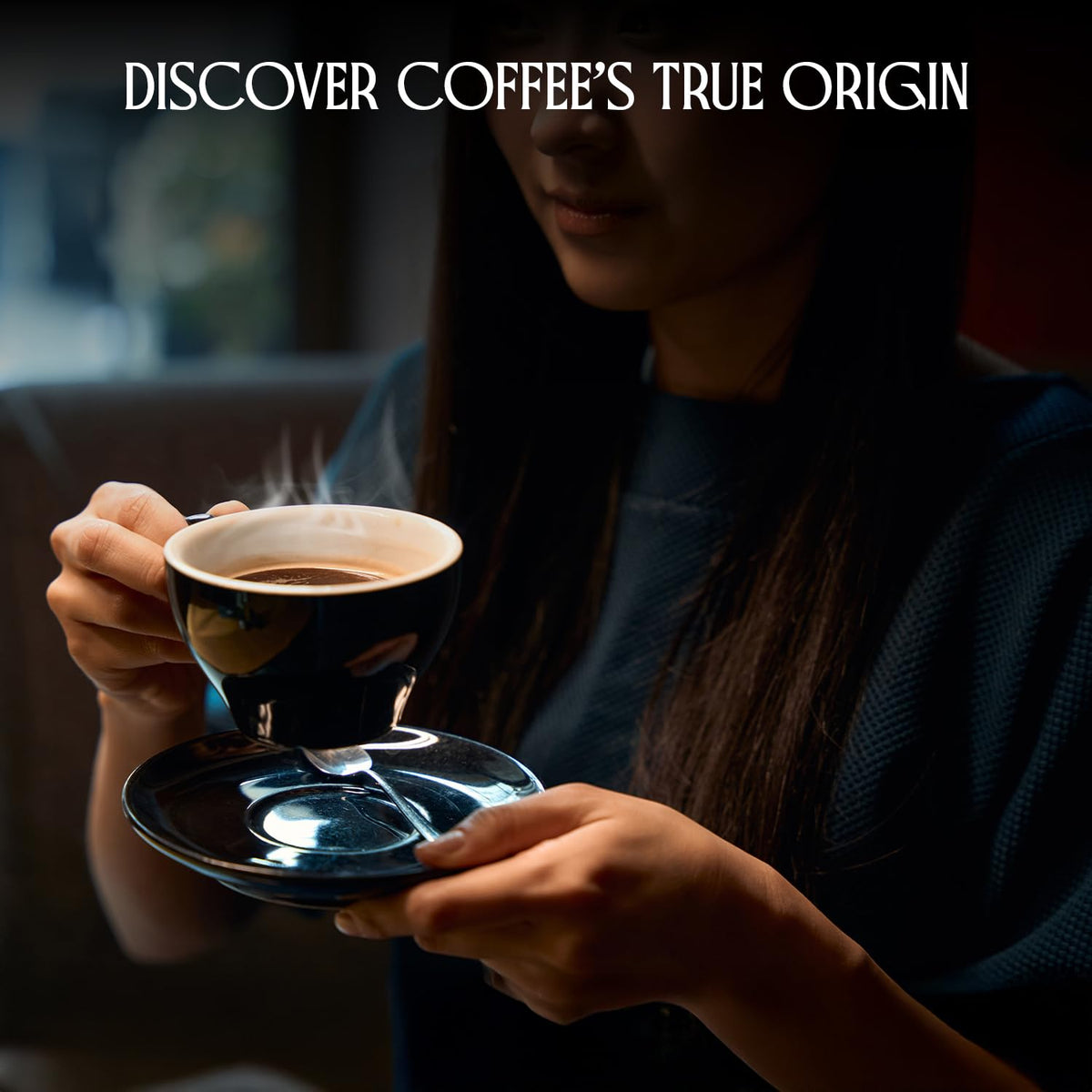 Colombia Ground Coffee, Single Origin Medium-Light Roast Coffee with Lemongrass, Tangerine & Floral Aromatic Notes, Colombian Specialty 12oz Bag