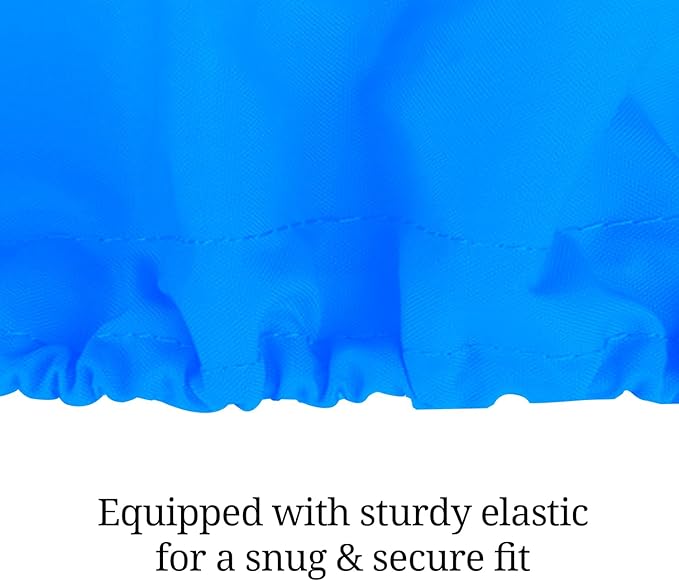 Covers & All Round Table Top Cover, 18 Oz Heavy Duty Waterproof UV & Weather Resistant Patio Table Cover, Outdoor Table Cover for Patio Outdoor Furniture & Coffee Table (30" Dia x 4” H Inches, Blue)
