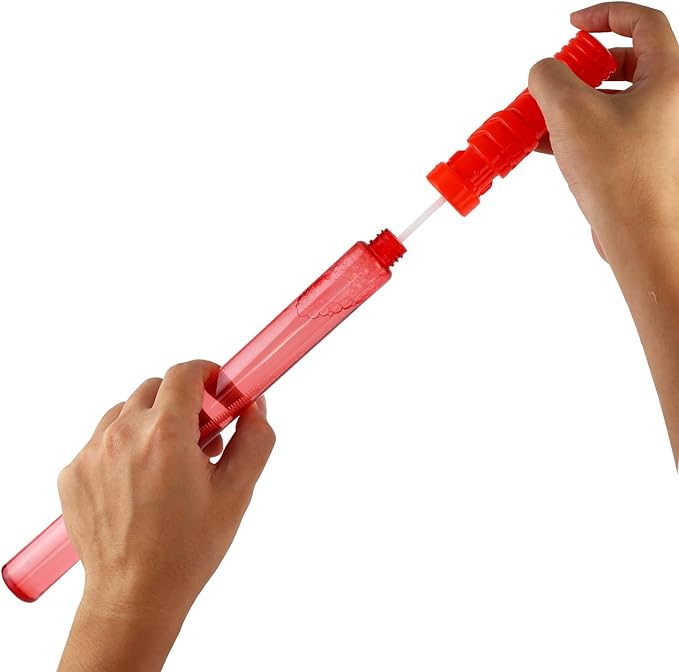 Bubble Wand, 14" Big Bubble Wand Set(14 Pack 7 Colour), Non-Toxic Smelless Bubble Toy for Kids Child Birthday Party Favor Wedding Summer Outdoor Activity Bathroom Bath Toys, by MAPIXO