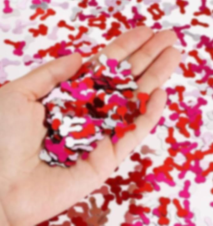 1 Pack Colorful Glitter BACHELORETTE Party Confetti Favor Sprinkle Table Decoration for Cannon Celebration Wedding Engagement Supplies Y8 Set Q19