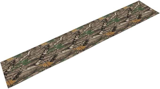 Camo Branches Table Runner, Camo Tree Hunting Oak Table Runner for Dining Home Party Cafe Holiday 13x108in