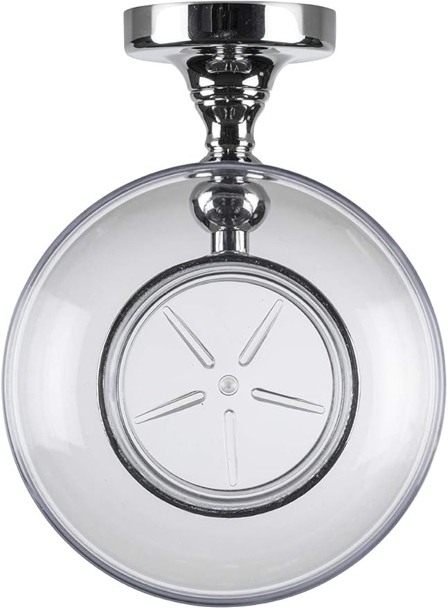 Croydex Flexi-Fix Easy to Fit Wimborne Soap Dish and Holder, Chrome