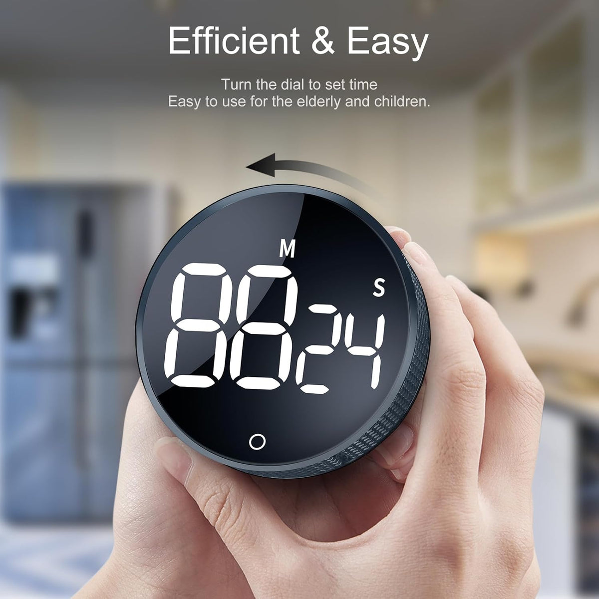 Avinia Digital Kitchen Timers, Visual timers Large LED Display Magnetic Countdown Countup Timer for Classroom Cooking Fitness Baking Studying