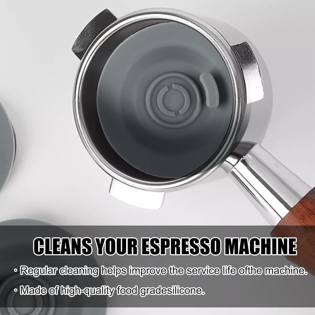 2Pack 54mm Espresso Backflush Cleaning Disc for Breville BES870XL/878/880/810BSS/840XL Machines