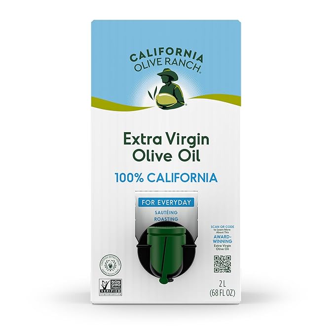 California Olive Ranch, 100% California Bag-in-Box Extra Virgin Olive Oil, 2L